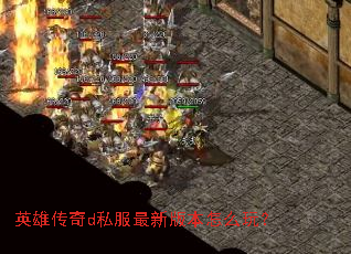 英雄传奇d私服最新版本怎么玩? 英雄传奇d私服最新版本怎么玩?