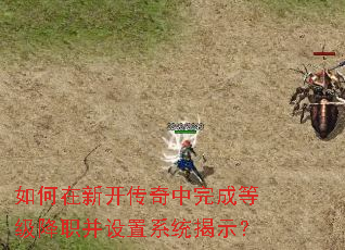 如何在新开传奇中完成等级降职并设置系统揭示? 如何在新开传奇中完成等级降职并设置系统揭示?