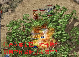 传奇私服新区何时开放?如何查询最新开服信息? 传奇私服新区何时开放?如何查询最新开服信息?