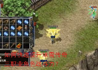 如何快速提升冰雪传奇三职业角色战斗力? 如何快速提升冰雪传奇三职业角色战斗力?