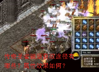 ����ʥ�߻��»�ȡ;������Щ������Ч����Σ�