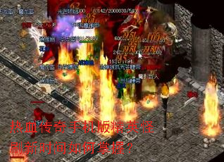 ��Ѫ�����ֻ��澫Ӣ��ˢ��ʱ��������գ�