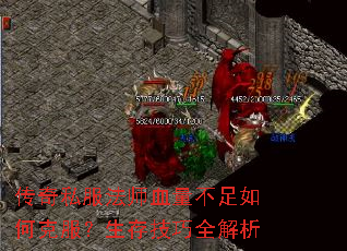 传奇私服法师血量不足如何克服?生存技巧全解析 传奇私服法师血量不足如何克服?生存技巧全解析