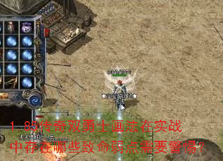 1.85传奇双勇士画法在实战中存在哪些致命弱点需要警惕? 1.85传奇双勇士画法在实战中存在哪些致命弱点需要警惕?