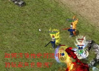 如何清除传奇游戏中的玩家角色数据? 如何清除传奇游戏中的玩家角色数据?