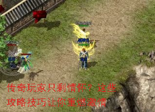 传奇玩家只剩情怀?这些攻略技巧让你重燃激情 传奇玩家只剩情怀?这些攻略技巧让你重燃激情