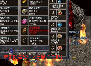 装备隐藏属性才是制胜关键? 装备隐藏属性才是制胜关键?