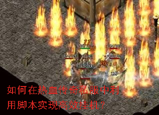 �������Ѫ����˽�������ýű�ʵ�ָ�Ч�һ���