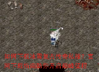 如何下载冰雪复古传奇私服?官网下载指南助你开启巅峰征程 如何下载冰雪复古传奇私服?官网下载指南助你开启巅峰征程