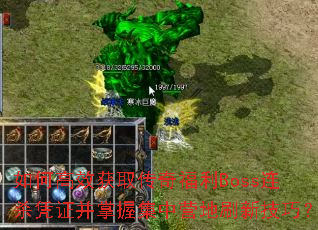 ��θ�Ч��ȡ���渣��Boss��ɱƾ֤�����ռ���Ӫ��ˢ�¼��ɣ�