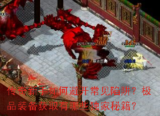 传奇新手如何避开常见陷阱?极品装备获取有哪些独家秘籍? 传奇新手如何避开常见陷阱?极品装备获取有哪些独家秘籍?