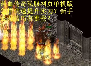 热血传奇私服网页单机版怎样快速提升实力？新手必看技巧有哪些？