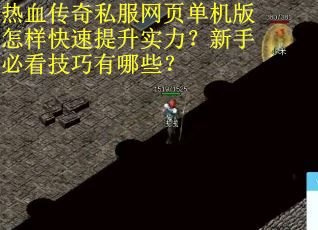 热血传奇私服网页单机版怎样快速提升实力？新手必看技巧有哪些？