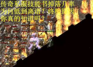 传奇私服技能书掉落几率为何低到离谱？终极原因你真的知道吗？
