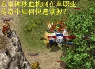 东皇钟秒血机制在单职业传奇中如何快速掌握？