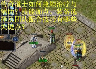传奇道士如何兼顾治疗与辅助？技能加点、装备选择及团队配合技巧有哪些关键点？